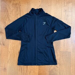 Gymshark Black Full-Zip Jacket Size Medium